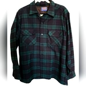 Men's Pendleton 100% Wool Shirt Sz Large